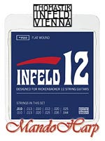 MandoHarp - Thomastik-Infeld 12 IF210 Rickenbacker 12-String Electric Guitar Strings - 0.010-0.044
