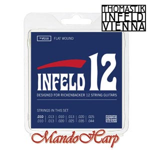 MandoHarp - Thomastik-Infeld 12 IF210 12-String Rickenbacker Electric Guitar Strings
