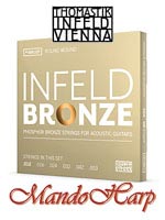 MandoHarp - Thomastik-Infeld IBR112T Infeld Bronze Acoustic Guitar Strings - 0.012-0.053