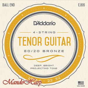 D'Addario EJ66 Tenor Guitar Strings