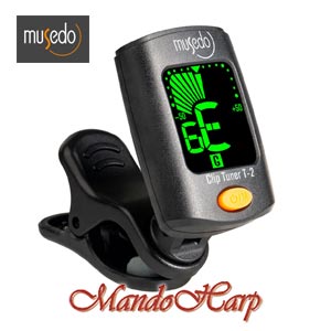 Musedo T2 Clip-On Chromatic/Guitar/Bass/Uke Tuner