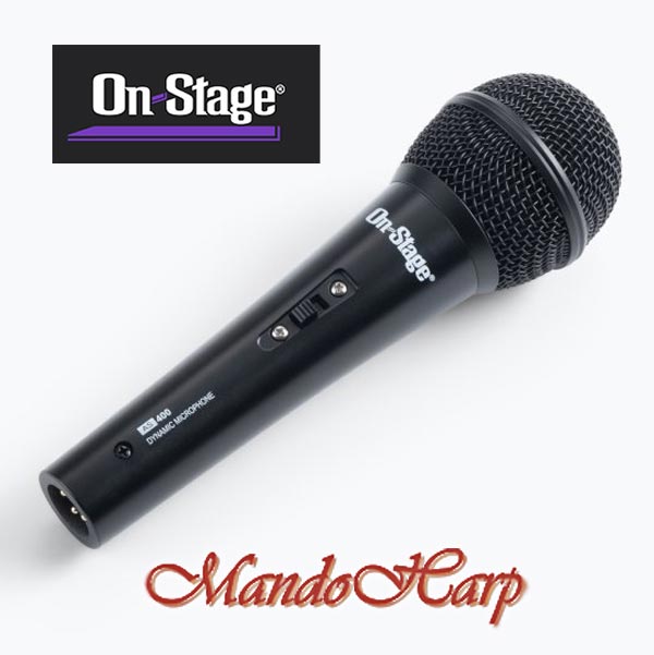 On-Stage Audio Spectrum AS400V2 Microphone with XLR