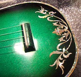 MandoHarp - 'Green Dragons' Concert Ukulele