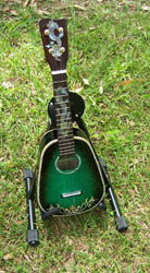MandoHarp - 'Green Dragons' Concert Ukulele