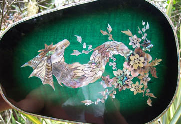 MandoHarp - 'Green Dragons' Concert Ukulele