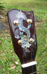 MandoHarp - 'Green Dragons' Concert Ukulele