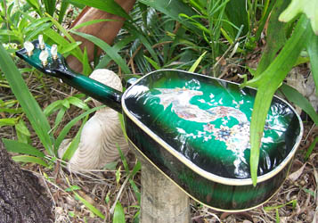 MandoHarp - 'Green Dragons' Concert Ukulele