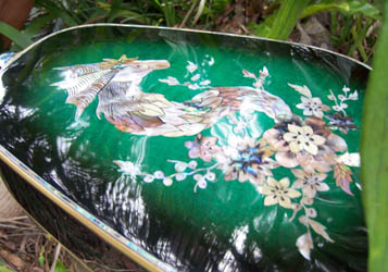 MandoHarp - 'Green Dragons' Concert Ukulele