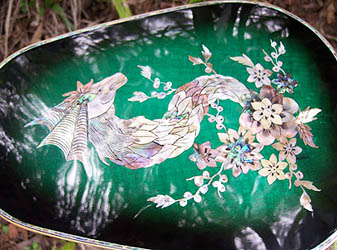 MandoHarp - 'Green Dragons' Concert Ukulele