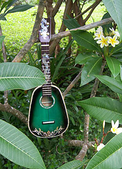 MandoHarp - 'Green Dragons' Concert Ukulele