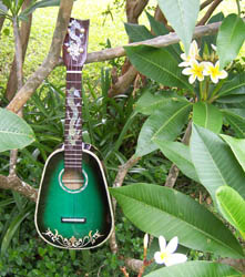 MandoHarp - 'Green Dragons' Concert Ukulele