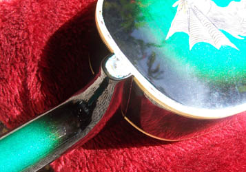 MandoHarp - 'Green Dragons' Concert Ukulele