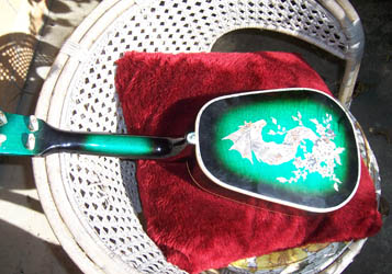 MandoHarp - 'Green Dragons' Concert Ukulele