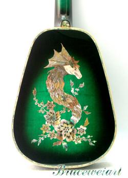MandoHarp - 'Green Dragons' Concert Ukulele
