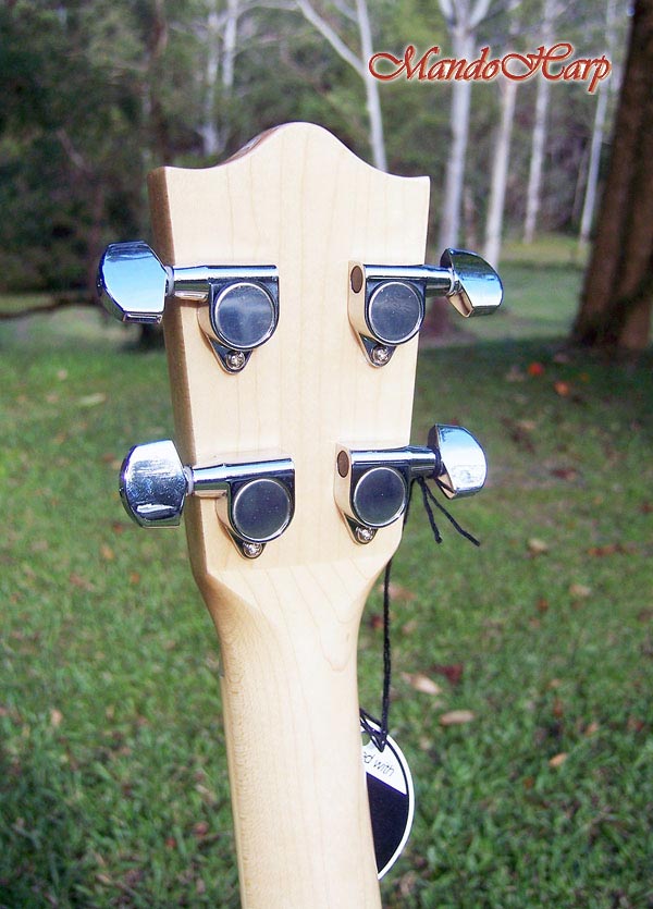 MandoHarp - Genuine Lanikai LFM-T Flame Maple Tenor Ukulele